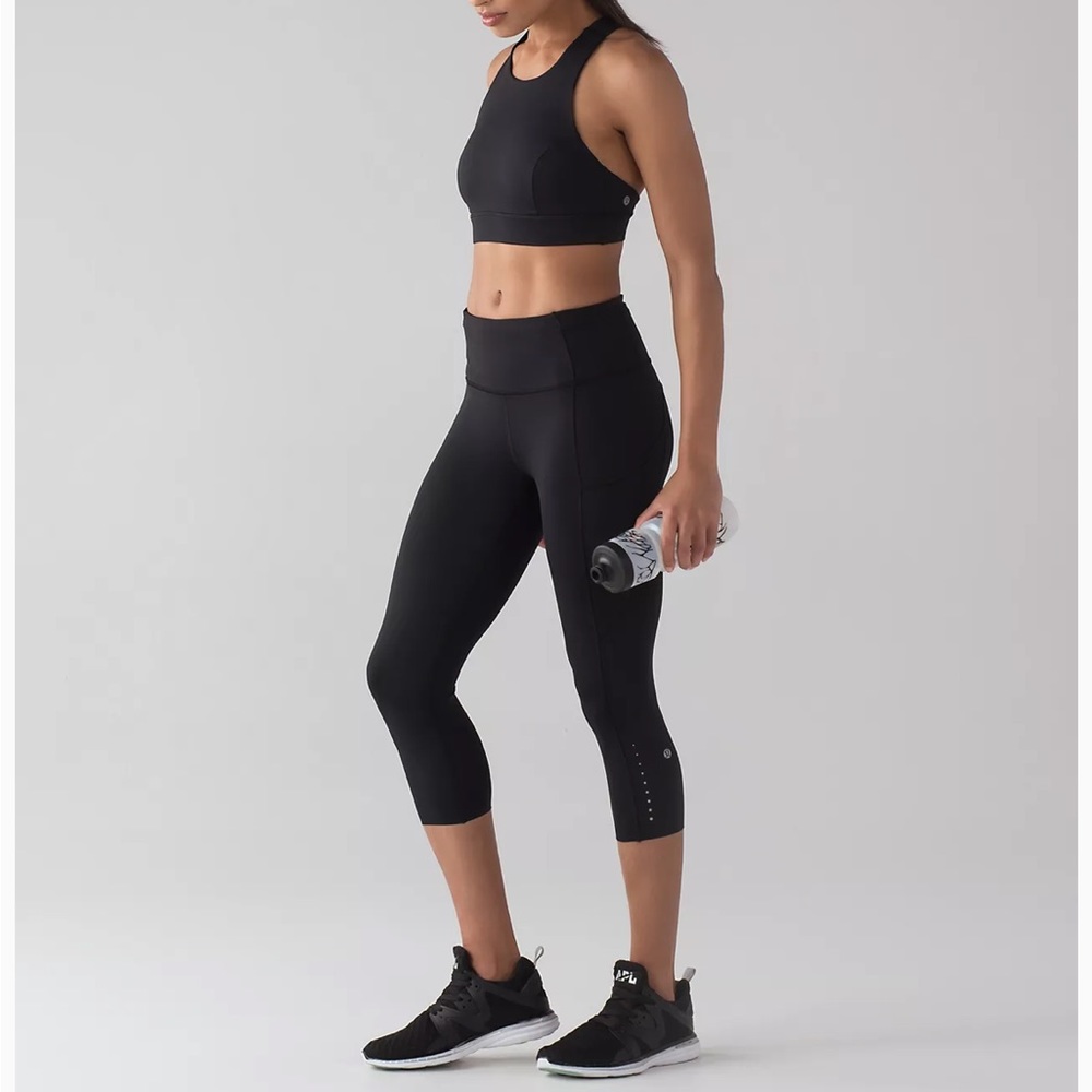 LULULEMON Fast and Free Hi-Rise Crop